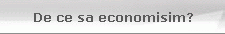 De ce sa economisim?