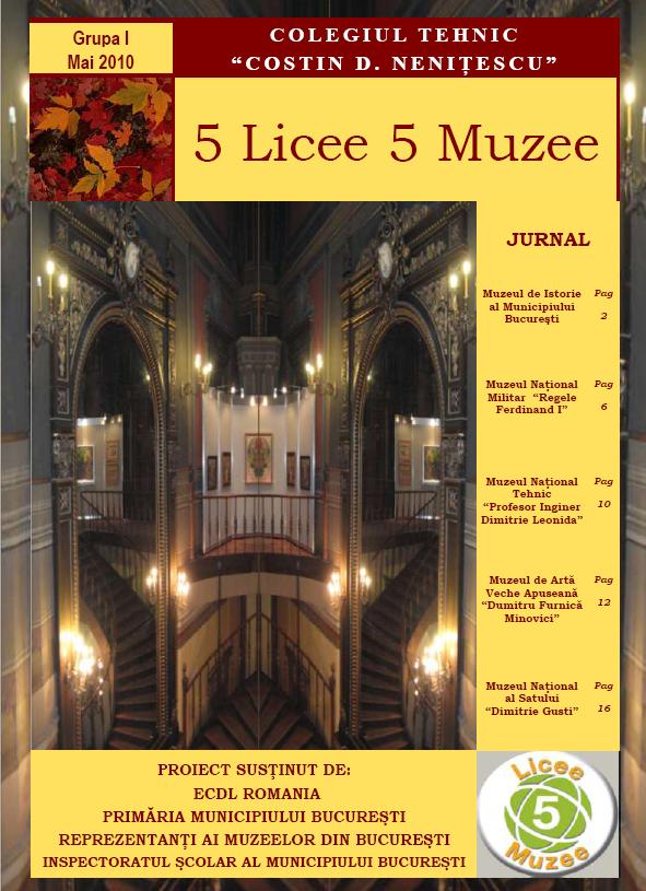 coperta JURNAL Grupa I